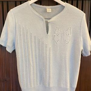 German made - vintage  Blue  Sweater